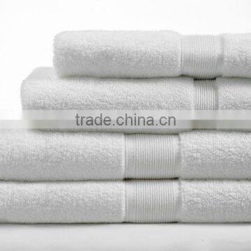 cotton yarn border towel bath