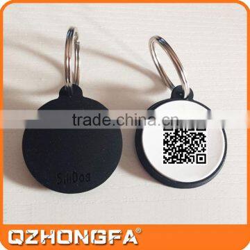 Wholesale Cheap Custom Shape Silicone Blank Dog Tag