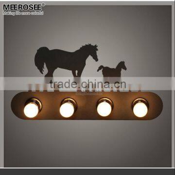 Interior Wall Sconces Horse Black Wall Lighting MD81721-L4