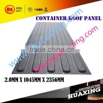 Galvanized 5 Corrugation corten steel shipping container roof panels