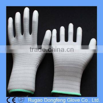 U3 Cleanroom PU Top Coated Static Dissipative Nylon Glove