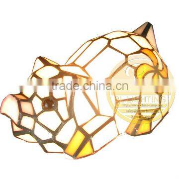 Children Favorite Stained Glass Tiffany Animal Lamp photo-4