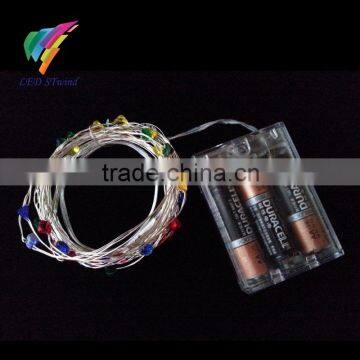 RGBY Diamond LED Fairy String Light for Christmas, Wedding, Party photo-2