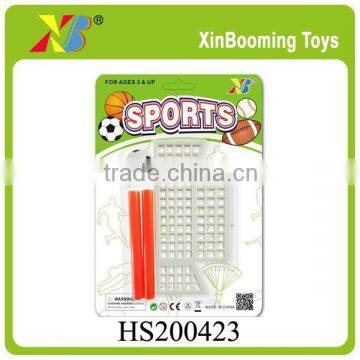 Wholesale plastic blowing football game toys