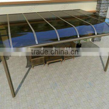 better than canvas awnings aluminum frame polycarbonate for patio