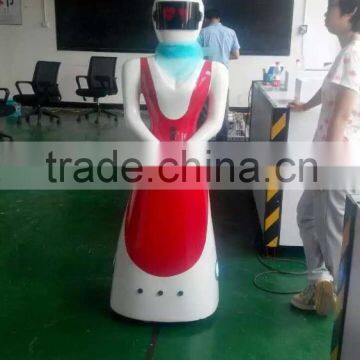 Inteliigent Humanoid Reception Robot Used for Greeting Guests