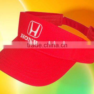 Visor hat to promote brand car