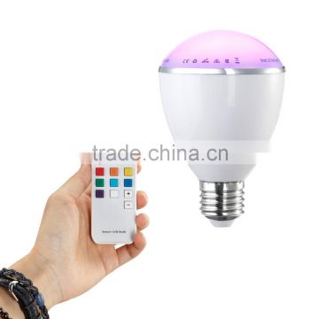 Color Changing 6W Infrared Control Smart LED Bulb