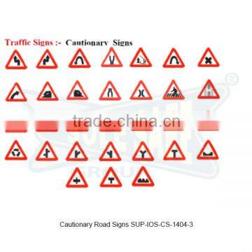 Cautionary Road Signs ( SUP-IOS-CS-1404-3 )