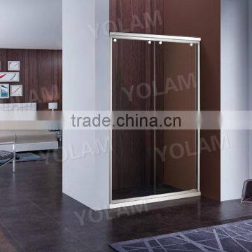 YL63501 8mm clean grass, aluminum Sliding shower enclosure