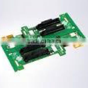 Rigid-Flex PCB board SMT with electronic components and PCBA board