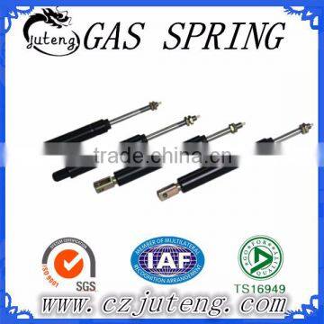 Low pressure compression adjustable gas strut shocks