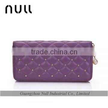 2016 Fashion Trend Zippered Bride Phone Women Leather Wallet photo-5