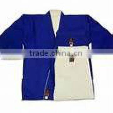 750g White 100% cotton Judo Uniform reversible for competition