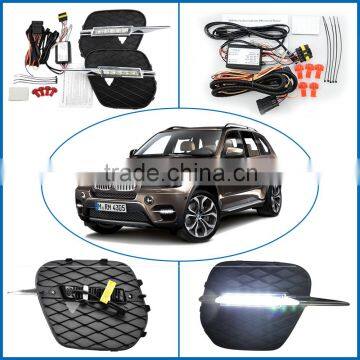 12V factory Car BW led daytime running lamp E7 X5 DRL led lights for BMW E7 X5 10 UP