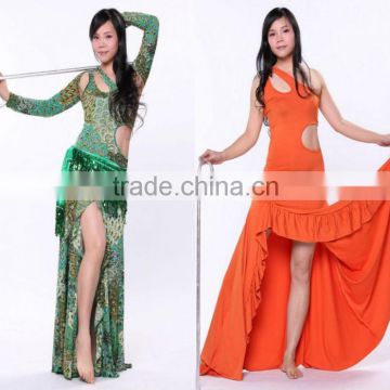 SWEGAL 2013 SGBDT13006 5colors orange lady fashion sexy belly dance modern set skirts