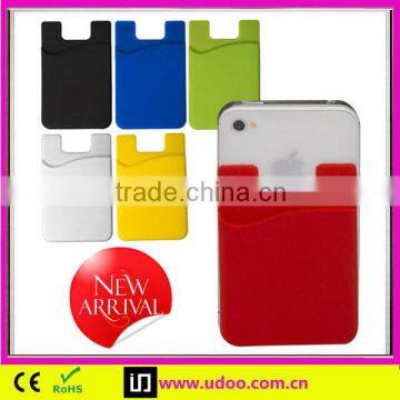 Hot selling 3m sticker smart wallet mobile card holder