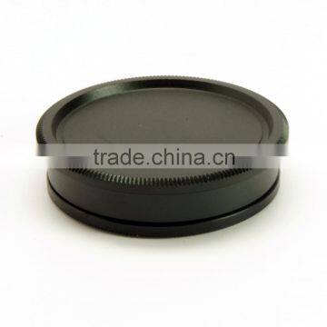 High Qulity 42mm/M42 Metal lens cap with black color for Camera