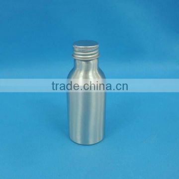 aluminum bottle 100ml, alunimum color bottles with screw cap, aluminum perfume bottle