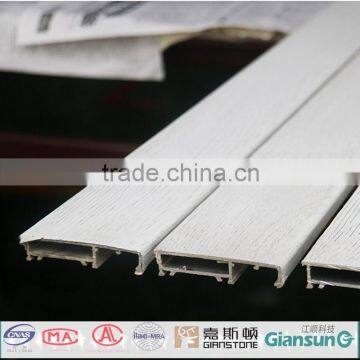 pvc veneer coated aluminum profile to make doors windows/aluminum window profile with different colors