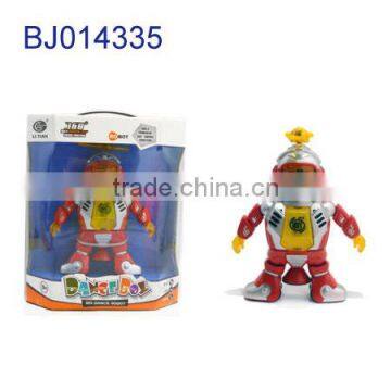 2015 new hot kid robot toy/ happy 360 degree singing dancing robot