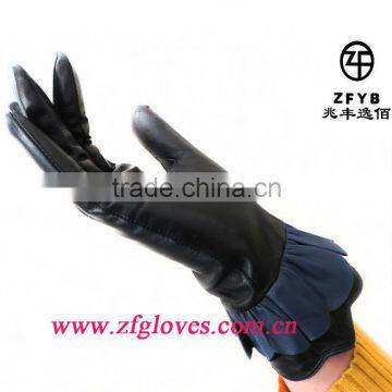 fashion lady dress nappa leather glove