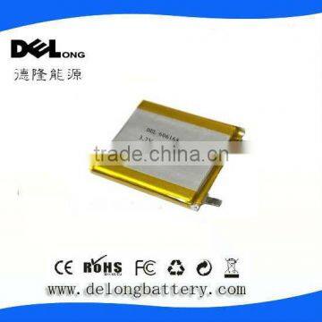 3.7v polymer lithium ion battery with 3000mah