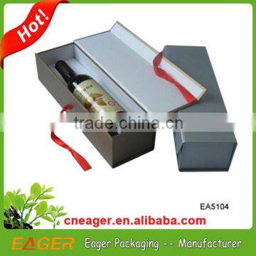 Best Quality Shot Glass Packaging Box, Single Bottle Wine Box, Wine Packaging Bag in Box Wholesale photo-4