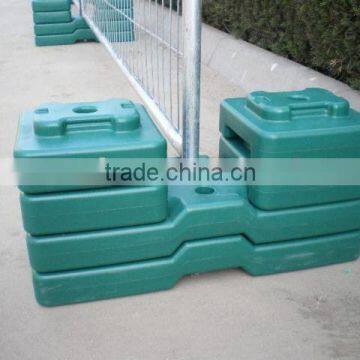 temporary fencing plastic feet