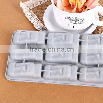 100% Food Grade Easter Island Statues Shape Silicon Ice Tray
