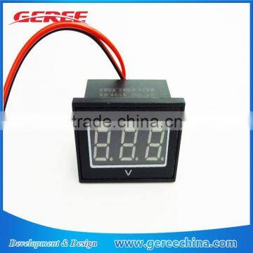 0.56 " Green Waterproof Digital DC 3 phase Voltmeter 15v 24V 36V 96V 150V Voltage panel Meter