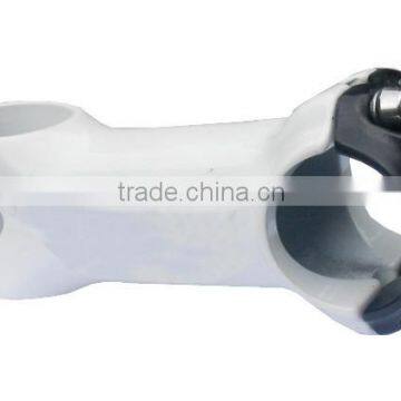 Anodized white 3D forging aluminum alloy bike handlebar stem for MTB and road bike