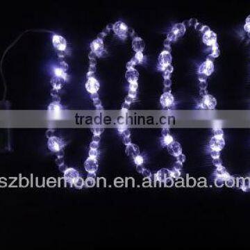 Battery operated glass ball string lights