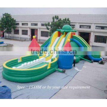 Factory-direct high quality PVC tarpaulin water slide inflatable tortoise