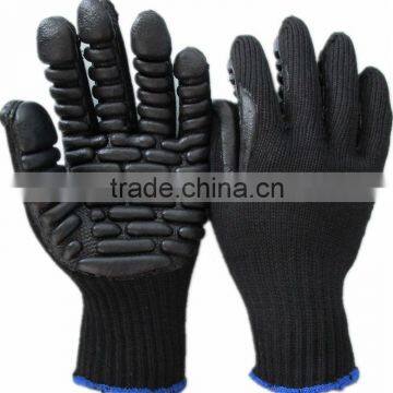 Automotive Rubber anti-vibration working gloves