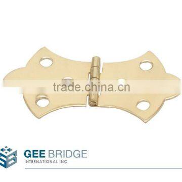 0831012 Miniature Hardware Solid Brass Ornamental Hinge