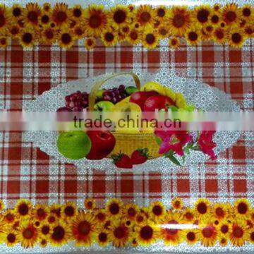 the Latest Design 2015 Moasic Gold Wedding Tablecloth photo-4