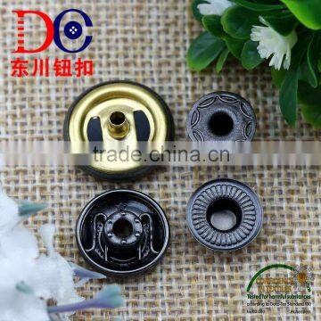 17MM Hot Sale Copper Button Custom Spring Snap Button Tor Jacket Bags photo-6