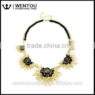Hot Sell Fashion Silver Alloy Necklace/ Gold Alloy Necklace photo-3