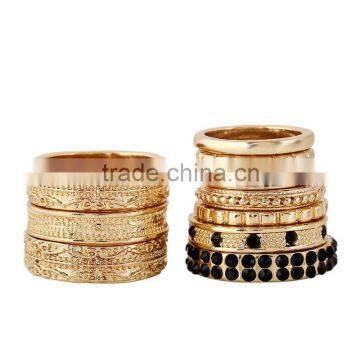 2016 Wholesale China Fashion Glod Lightning Skull Joint Tail Rings photo-3