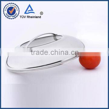 Glass Jar With Cover for Cookware and Pans With Handles and Knobs