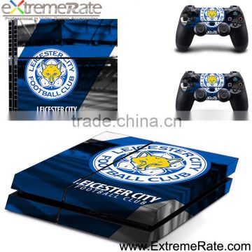 Leicester City Football Club protective skin for PS4 vedio game accessories, vinyl sticker for PS4 controller skins