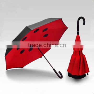 23" 8K Double Layer Inverted Umbrella, Reversed Umbrella, Special Umbrella