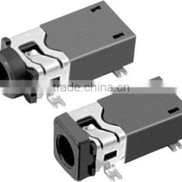 4 pin smt 2.5mm phone jack connector ROHS PJ2034A