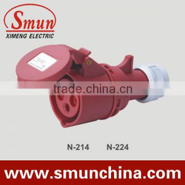 16A 4p 380v IP44 6h industrial coupler