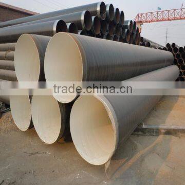 3PE and epoxy coated for drinking water steel pipe