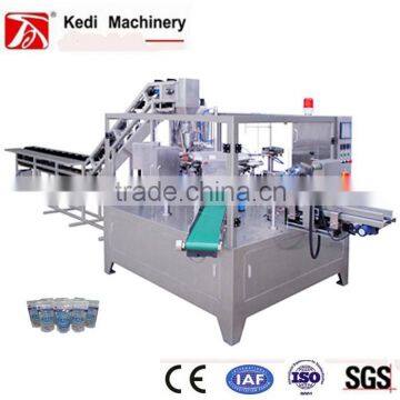 Filling mixedly packing machine unit for curry beef