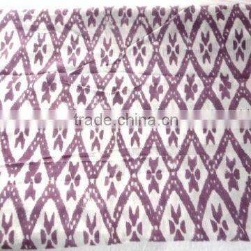 RTHCF-8 Colorful 100% natural Hand block printed cotton cambric fabric Indian Traditional Designs manufacturer wholesaler