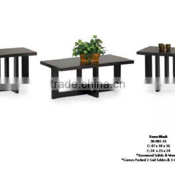 Black Square Coffee Table