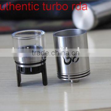 tobeco authentic patented turbo rda genuine in black/ss